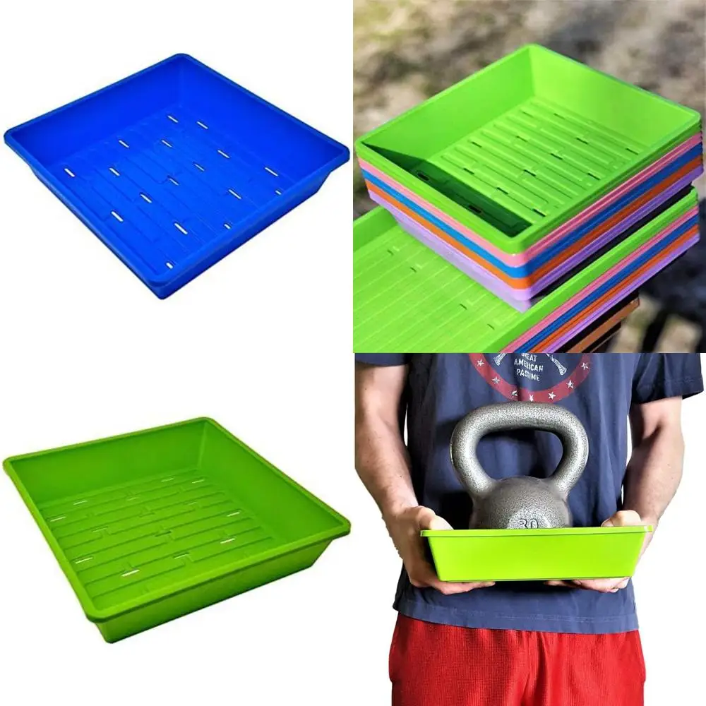 

Bootstrap Farmer 1010 Trays Blue 10 Pack Extra Strength w/Holes Seed Starting Microgreens