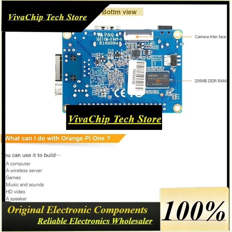 VivaOrange Pi One H3 1G Quad-core Support Ubuntu Linux And Android Mini PC