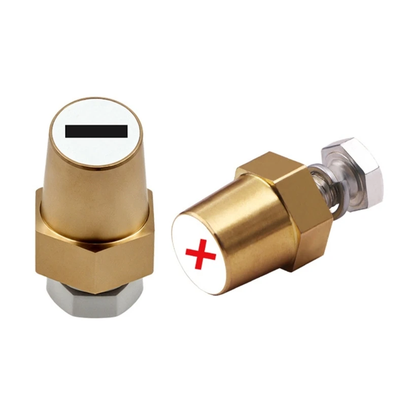 Batteriepol-Adapter Batteriepole Batteriepolklemmen Messingverbinder – Detail 9