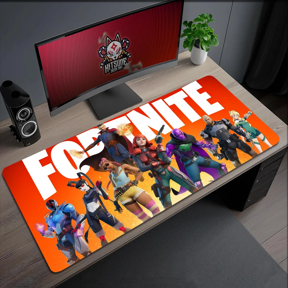 Alfombrilla de Ratón Royale F-FORTNITE Antideslizante con Borde Cosido, para Oficina, Estudiantes, Juegos, Alfombrilla de Escritura Grande y Gruesa
