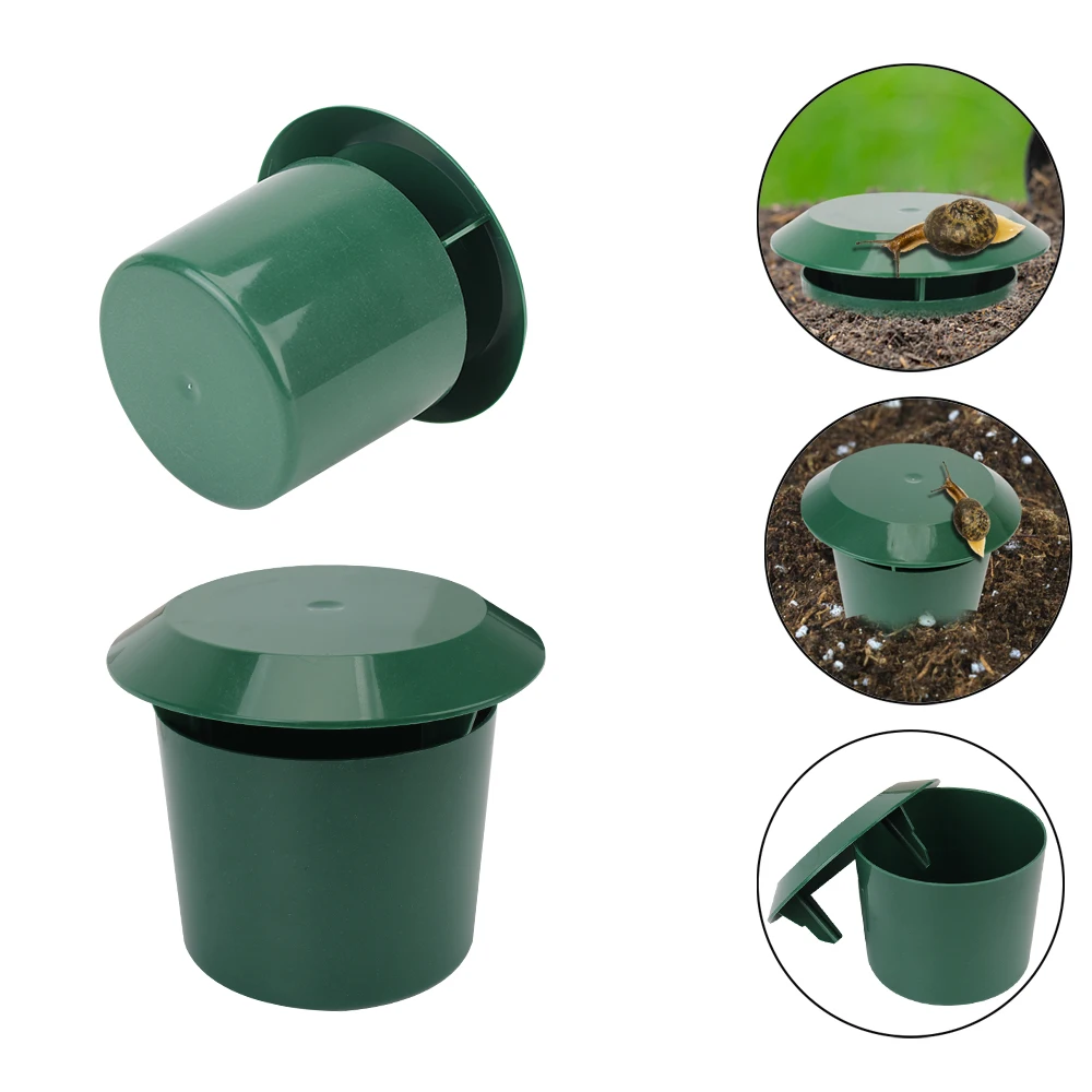 Gintrap Tools Snail Trap Catcher Pests Reject Garden Farm Protector Slug House Animal Pest Repeller Eco-friendly Snail Cage