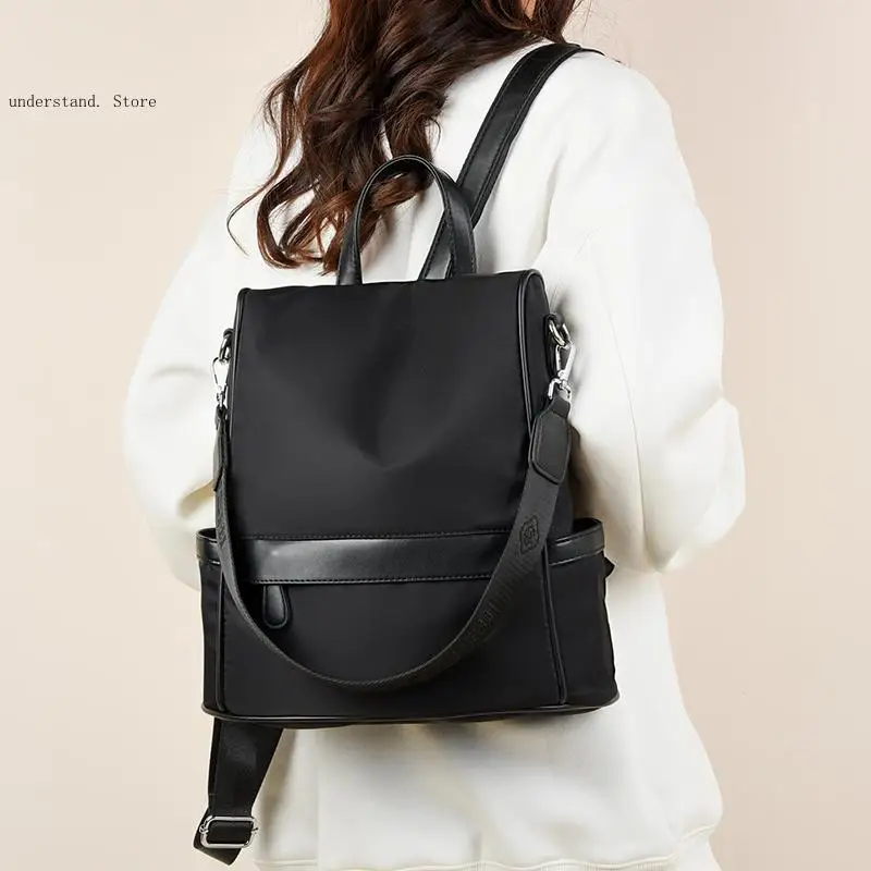 Shoulder Bag for Women In Spring Lightweight Nylon Fabric Large Capacity Women's Casual Single Shoulder Commuting Bag