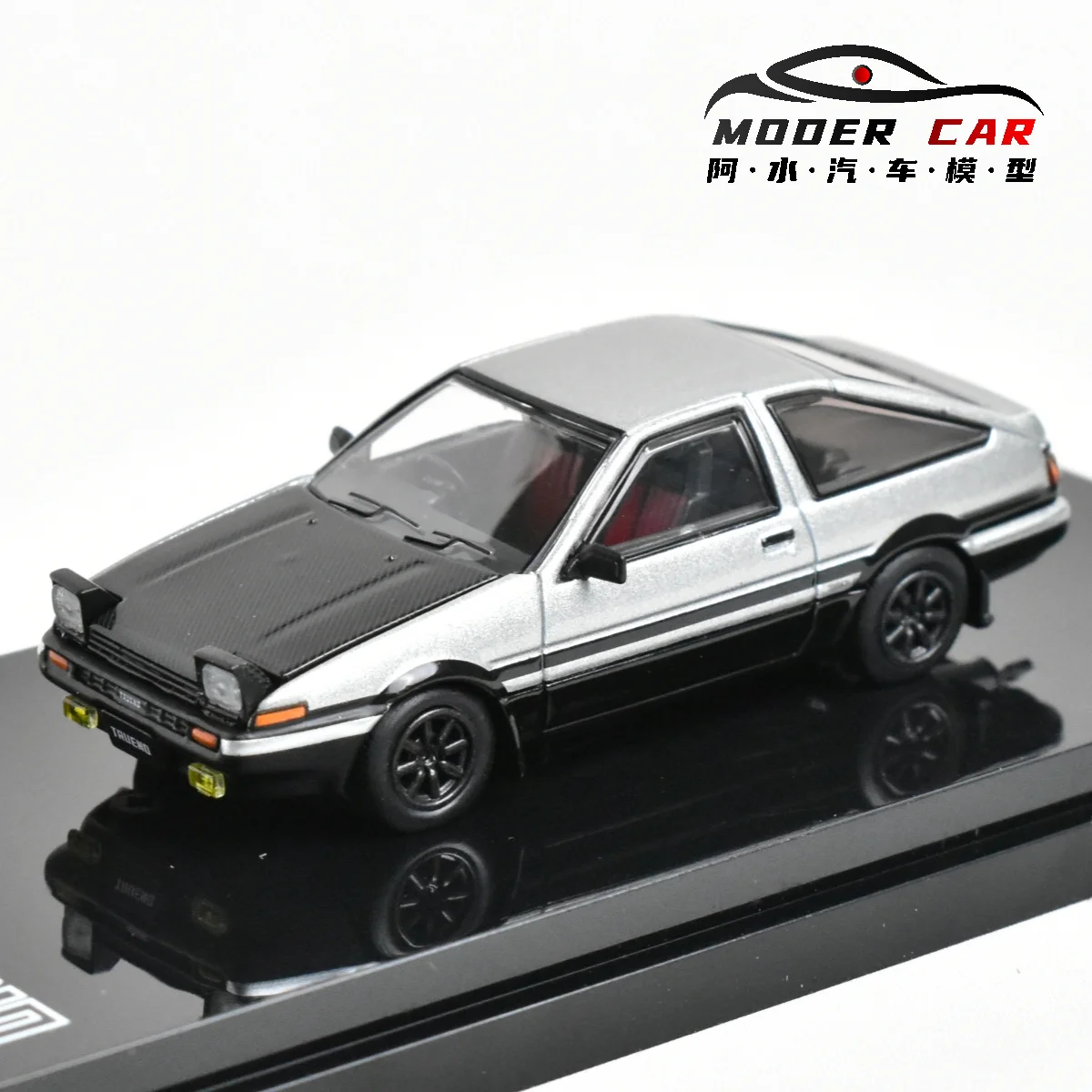 هواية اليابان 1:64 تروينو AE86 دييكاست نموذج سيارة