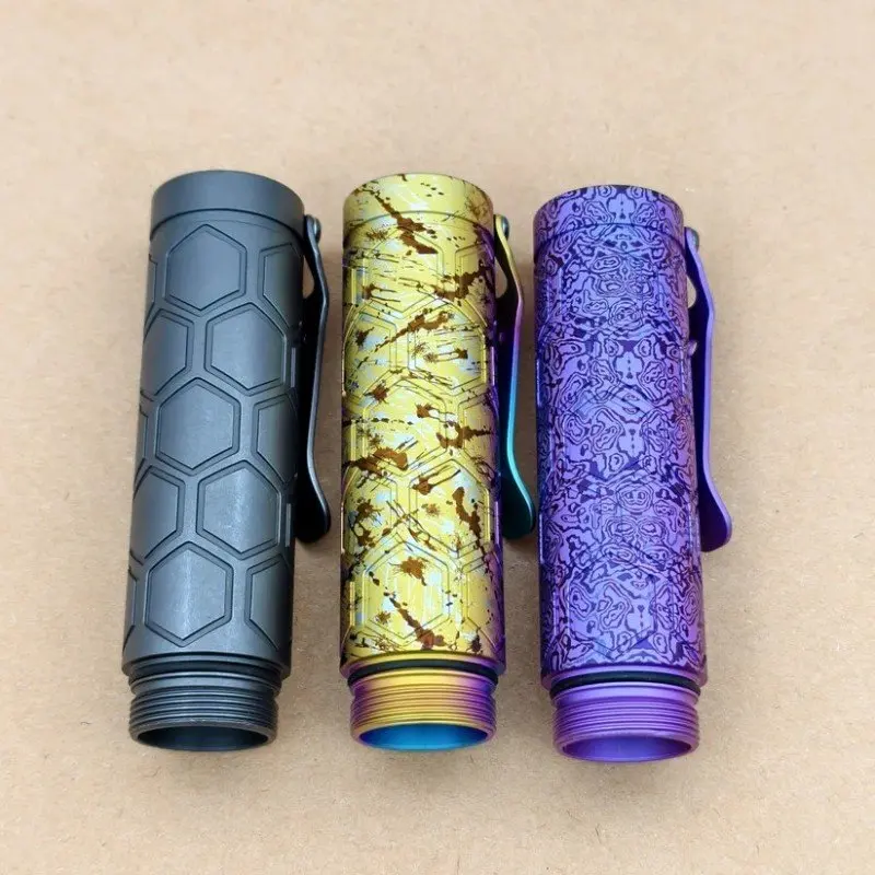 Reylight Dawn Hex- Ti Anodized Flashlight