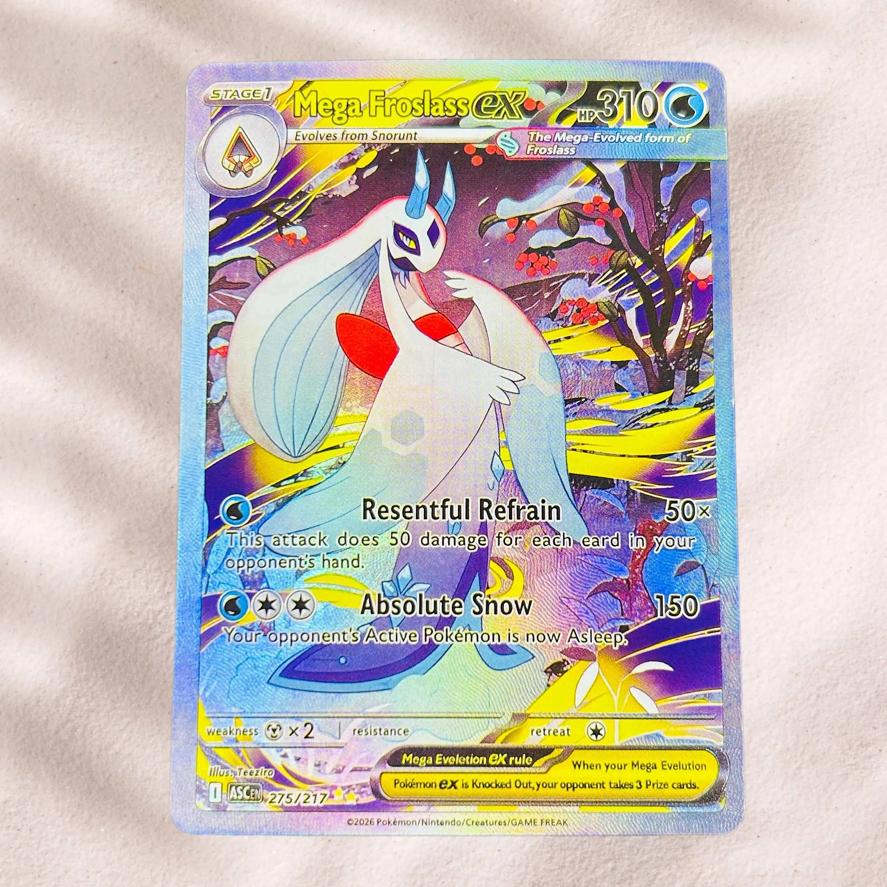 DIY Pokemon Pikachu ex 276/217 Holographic Texture English Version Premium Anime Collection Card Perfect Condition - view 2