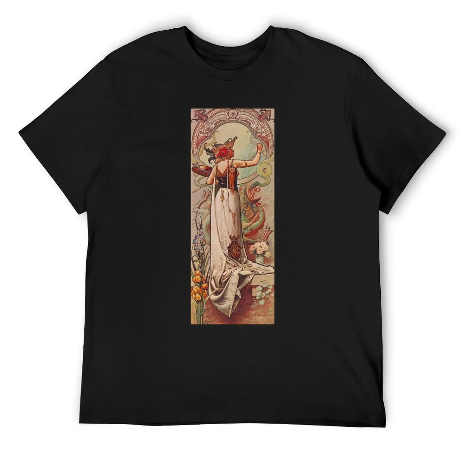 HD. The Painter, Vintage advert , by Louis Hingre . Art Nouveau style beautiful design / 1900 T-Shirt tees outfits for men