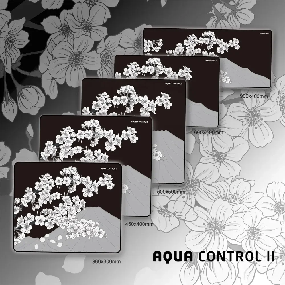 X-Raypad Aqua Control 2 Mouse Pad Cherry Blossom Desk Mat Gamer Pc FPS Gaming Mousepad Durable Stitched Edge offices Accessories