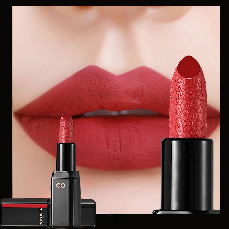 

Non-stick cup lipstick lasts for a long time does not fade enhances complexion blooms charm moisturizes not tighten lipstick