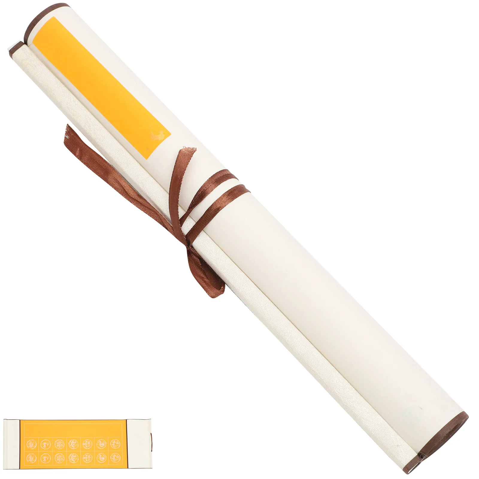 Blank Hanging Scroll Paper for Chinese Calligraphy Painting Xuan Paper Roll Lightweight Storage Box Included Wall Art Decor Home