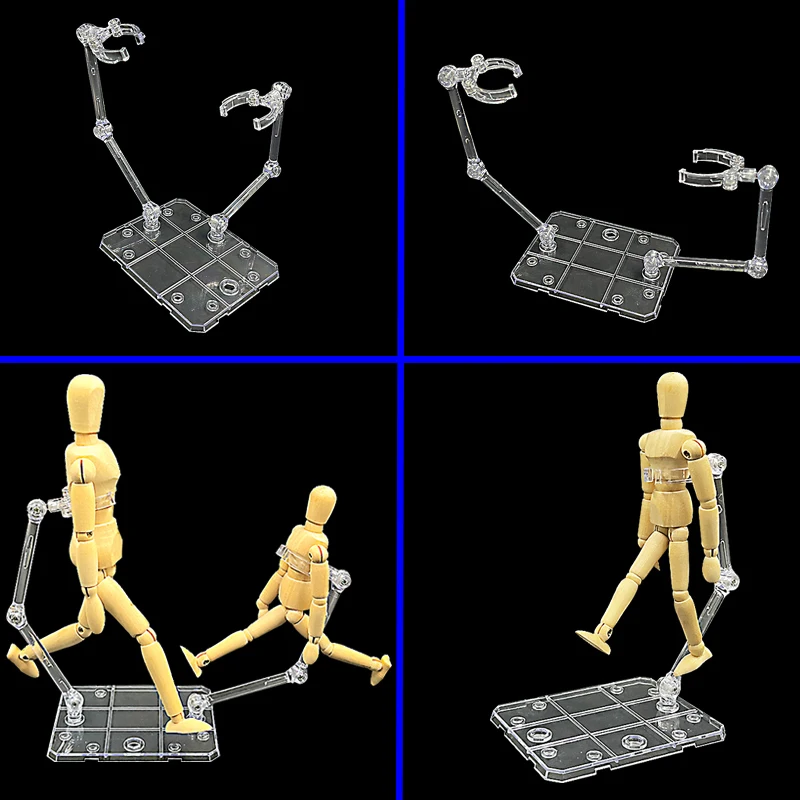 Support de Jouet HG pour Modèle de Robot Fait à la Main, Accessoire d'Affichage Flexible, Figurine d'Action