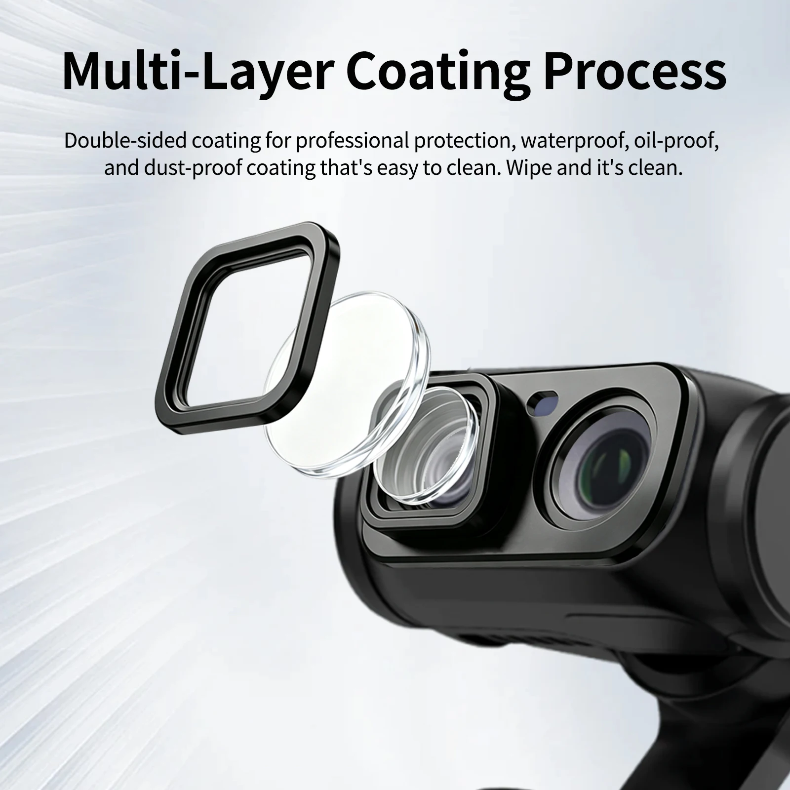 For Insta360 Luna Ultra Wide-Angle Lens Magnetic Quick-Release Optical Glass Field of View