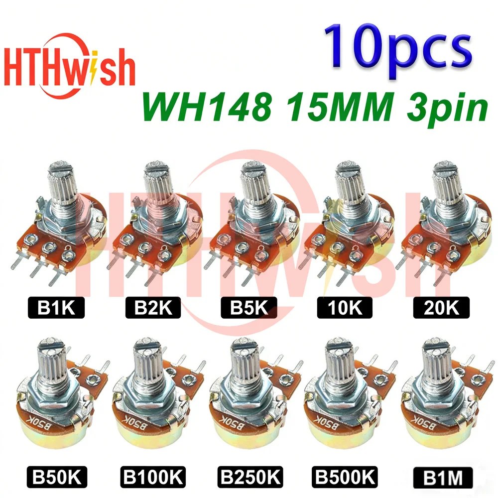 10PCS WH148 Rotary …
