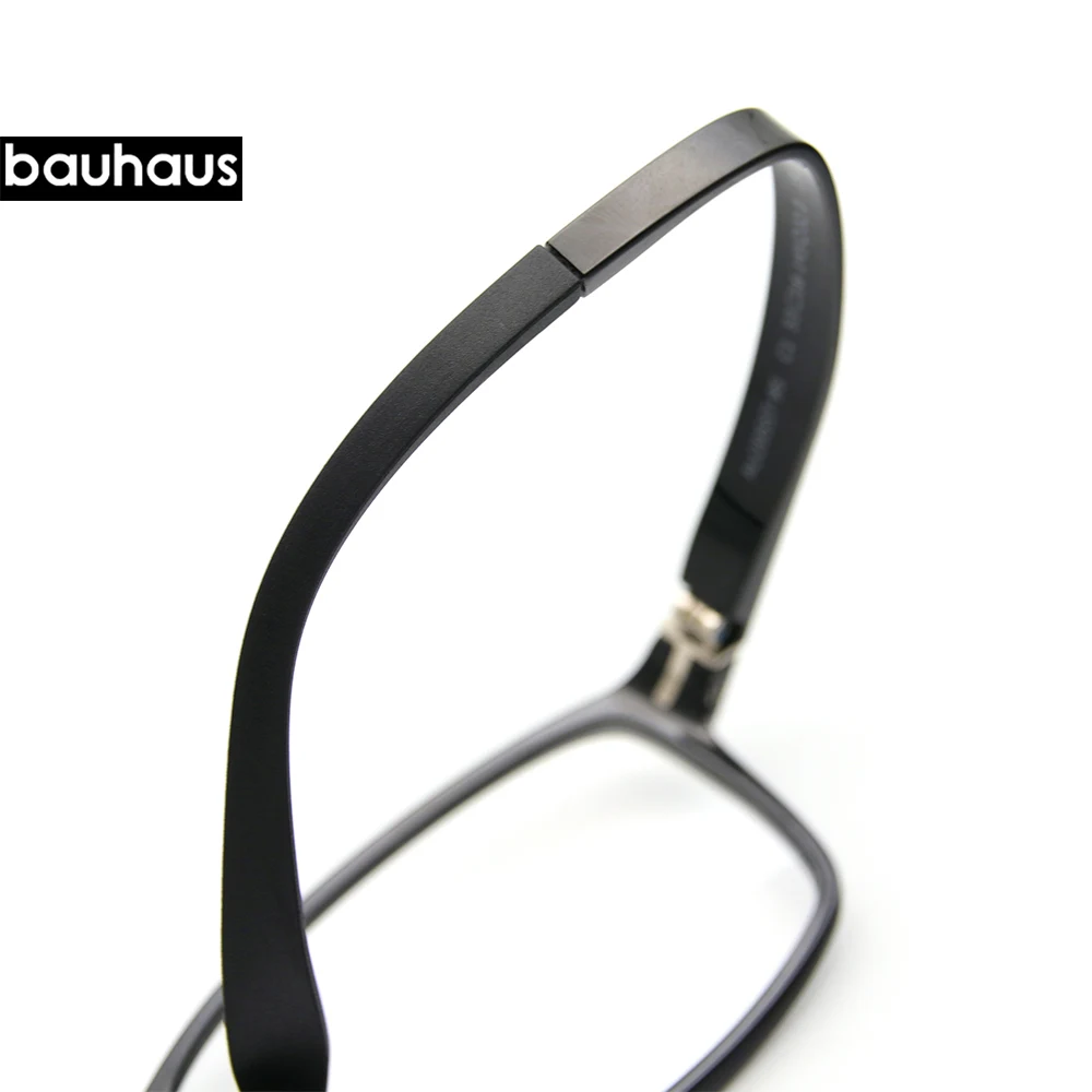 BAUHAUS Brillen Rahmen Männer 20223 Neue Retro Vintage Platz Brillen Myopie Optische EyewearAU2055T-9S