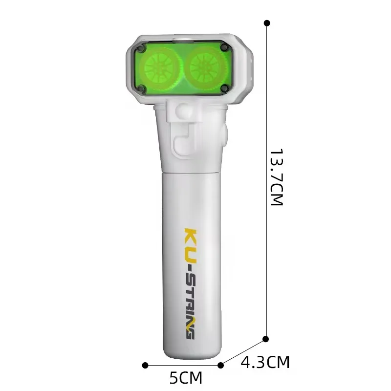 جديد سلسلة حبل يتوهج في الظلام سلسلة حبل قاذفة مضيئة المحمولة المحمولة سلسلة لعبة لتخفيف الضغط للأطفال هدية حفلة