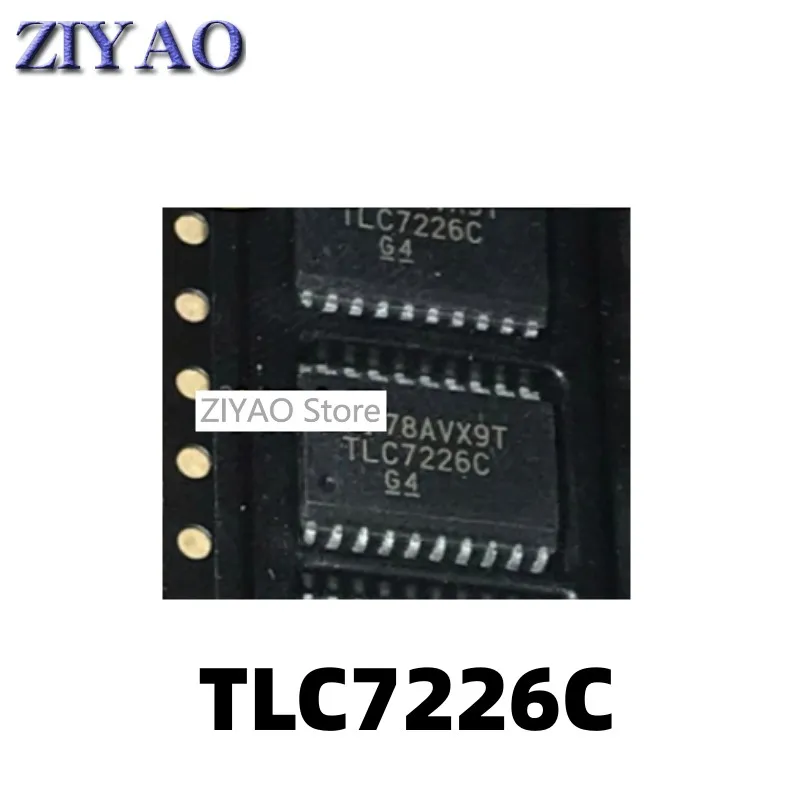 5PCS TLC7226CDWR TLC7226C TLC7226 Digital to Analog Converter Chip SOP20