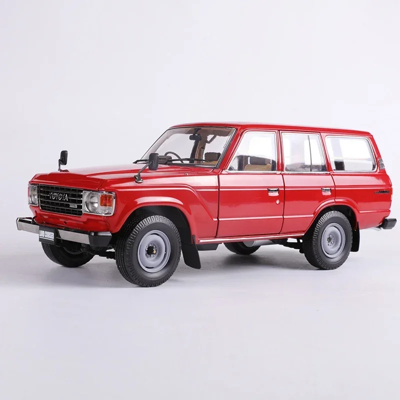 KYOSHO 1:18 FOR Toyota Rand Toyota Land Cruiser  LC60 Simulated Alloy Car Model For Collect