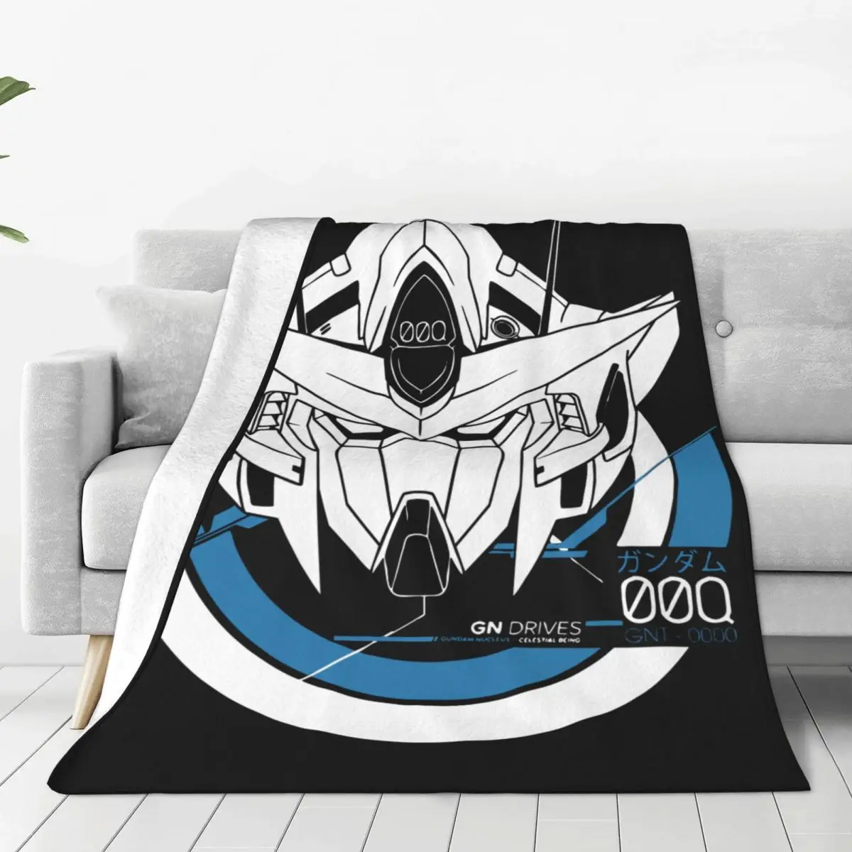 Mazinger Z Blanket Flannel Novelty Breathable Throw Blankets for Home All Season