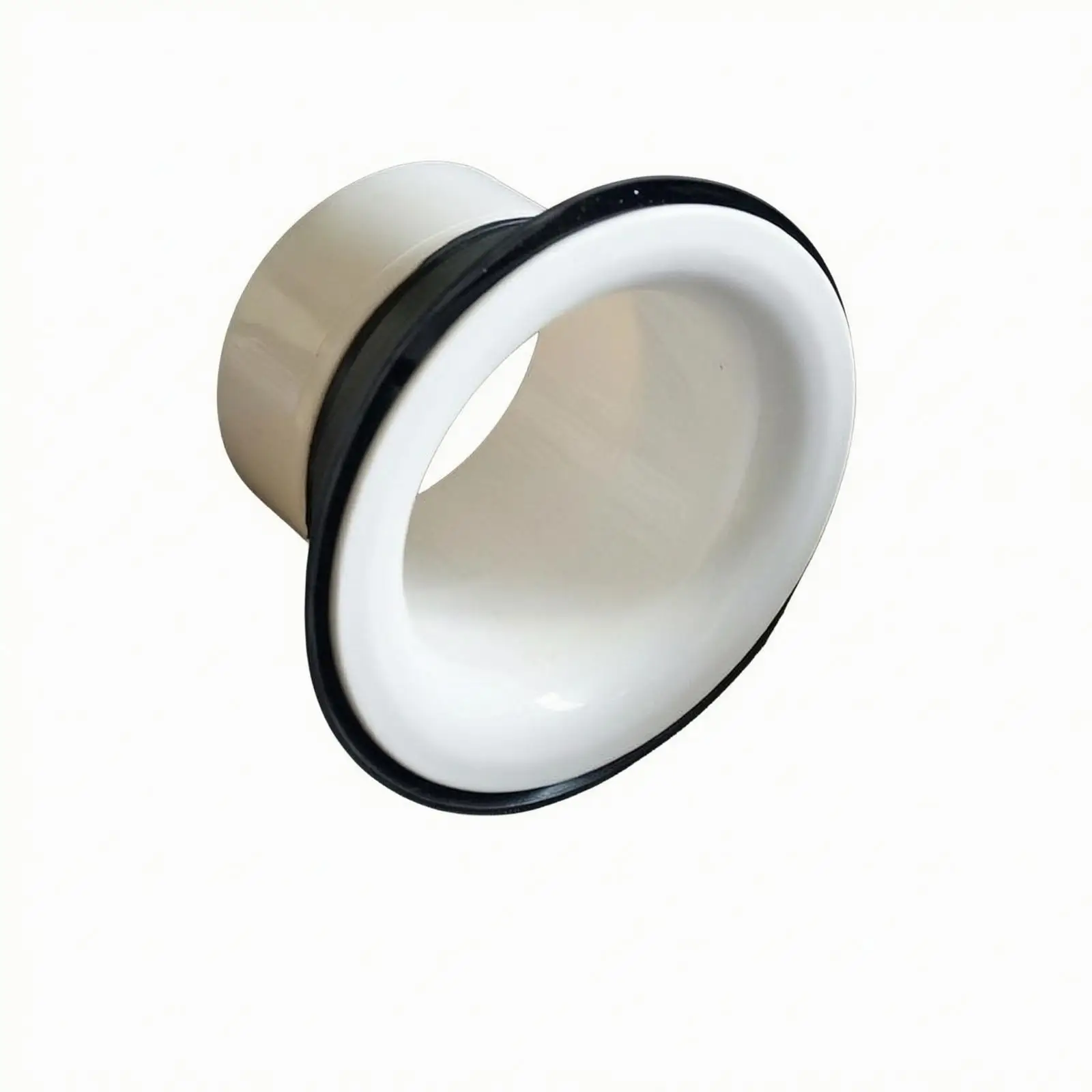 Bass Drum Air Vent Enhancer Glossy Molded Shell Port for Drum Head Protection and Resonance