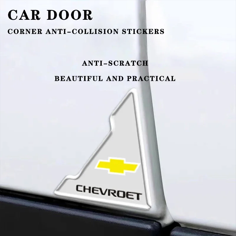 

Car Door Corner Protection Decals Stickers Styling For Chevrolet Silverado Impala Malibu Equinox Cruze Camaro Car Accessories