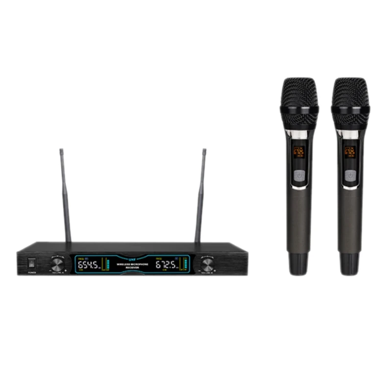 

W520 UHF Wireless Microphone True U-Segment Adjustable Frequency Non-Serial Frequency Anti-Howling Microphone