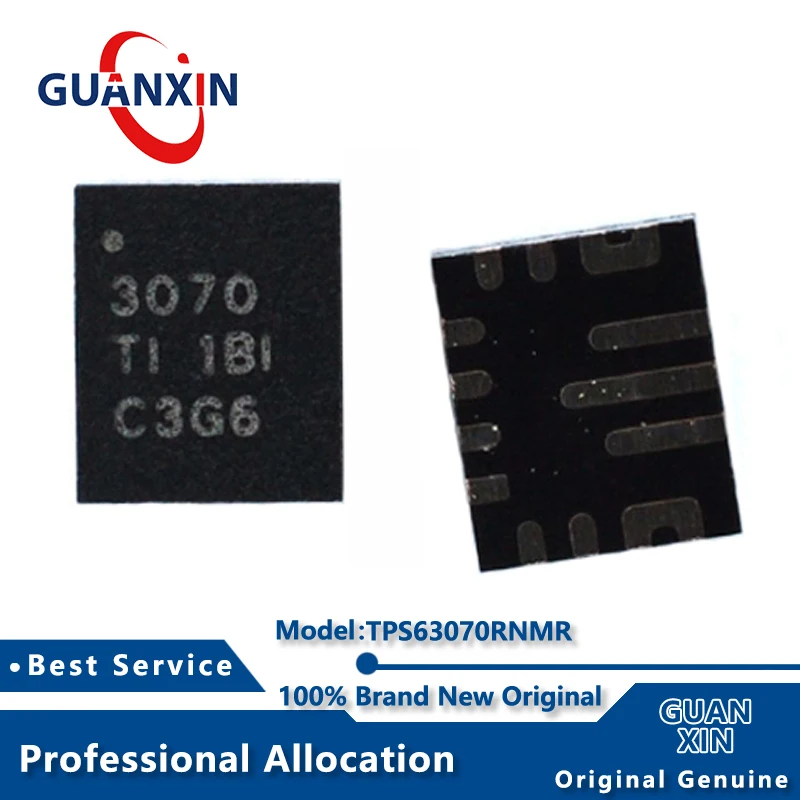 

100% New TPS63070RNMR TPS63070RNMT VQFN-15 Marking 3070 TPS63070