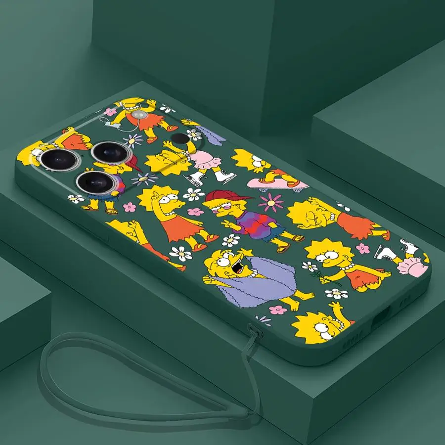 The Simpsons Lisa Case for Apple iPhone 17 Pro Max 11 15 12 Plus 16 7 8 Air 13 Mini XS XR Phone Cover  view 6