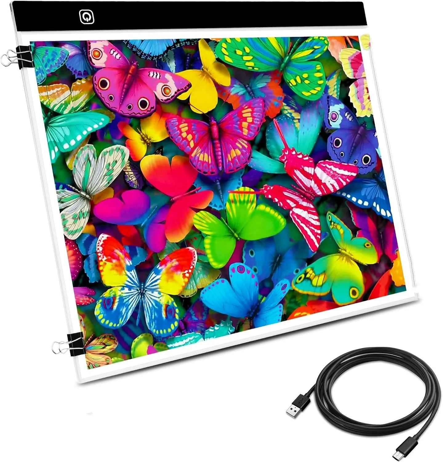 

A3 LED Light Pad for Diamond Art,Sketching,Adjustable Brightness,Sketching, Tracing USB Powered Complete Art Light Board Kit