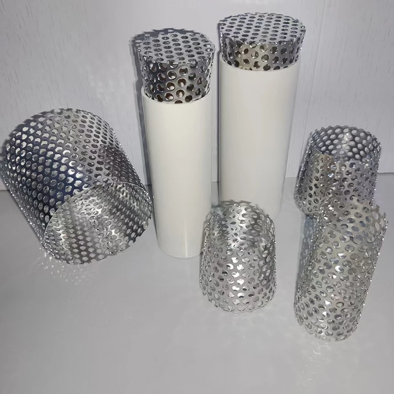 4Pack 304Stainless Steel Kitchen Filter Screen Large Hole Smooth Water Flow Catch Food Residue Leftovers Block Insect Rat Screen