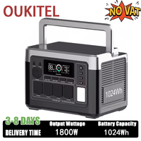 OUKITEL P1000 PLUS Portable Power Station 1800W Solar Generator 1024Wh Lifepo4 Battery Home Backup Outdoor Camping Mobile power