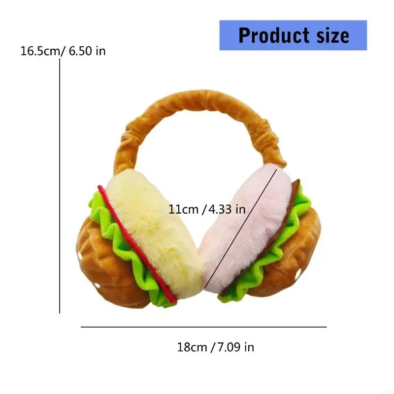 Hamburger xe hạng sang trọng cho phụ nữ Kích thước đầu khác nhau Các hoạt động mùa đông ngoài trời giữ ấm áp lực ngoài trời