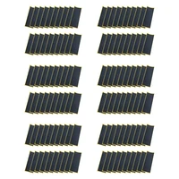 ABRU-120Pcs/lote, cubierta de diapasón negra, pegatinas de cinta sin cortar, pegatinas de cinta de agarre de espuma negra, 38Mm x 110mm