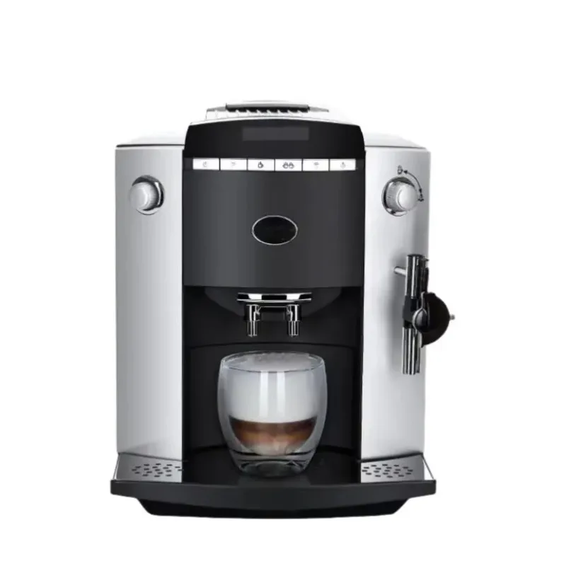 Multiple-Languages Household Electric Fully Automatic Commercial Espresso Coffee Maker Machine With Grinder