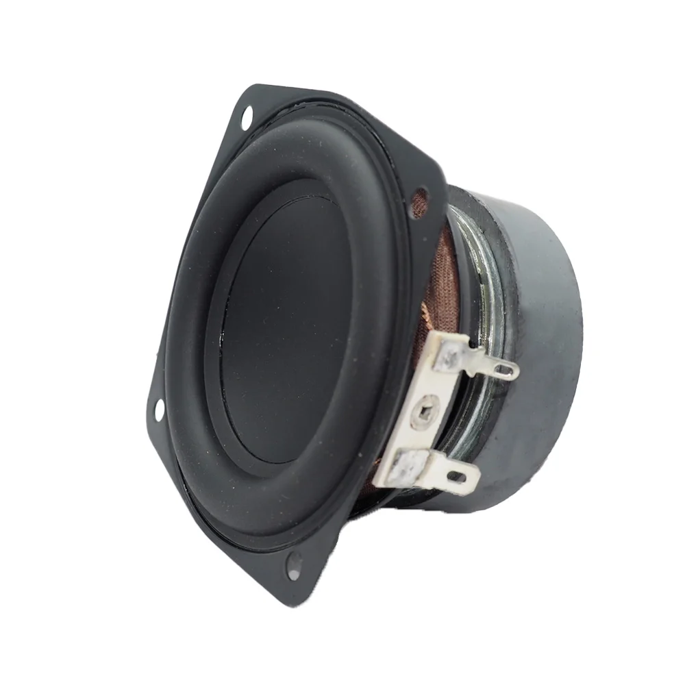 1 pcs 3 Inch 78MM Subwoofer Speaker 4 Ohm 15W Supper Bass Audio Square Woofer DIY Home Theater Sound Music Bookshelf Loudspeaker