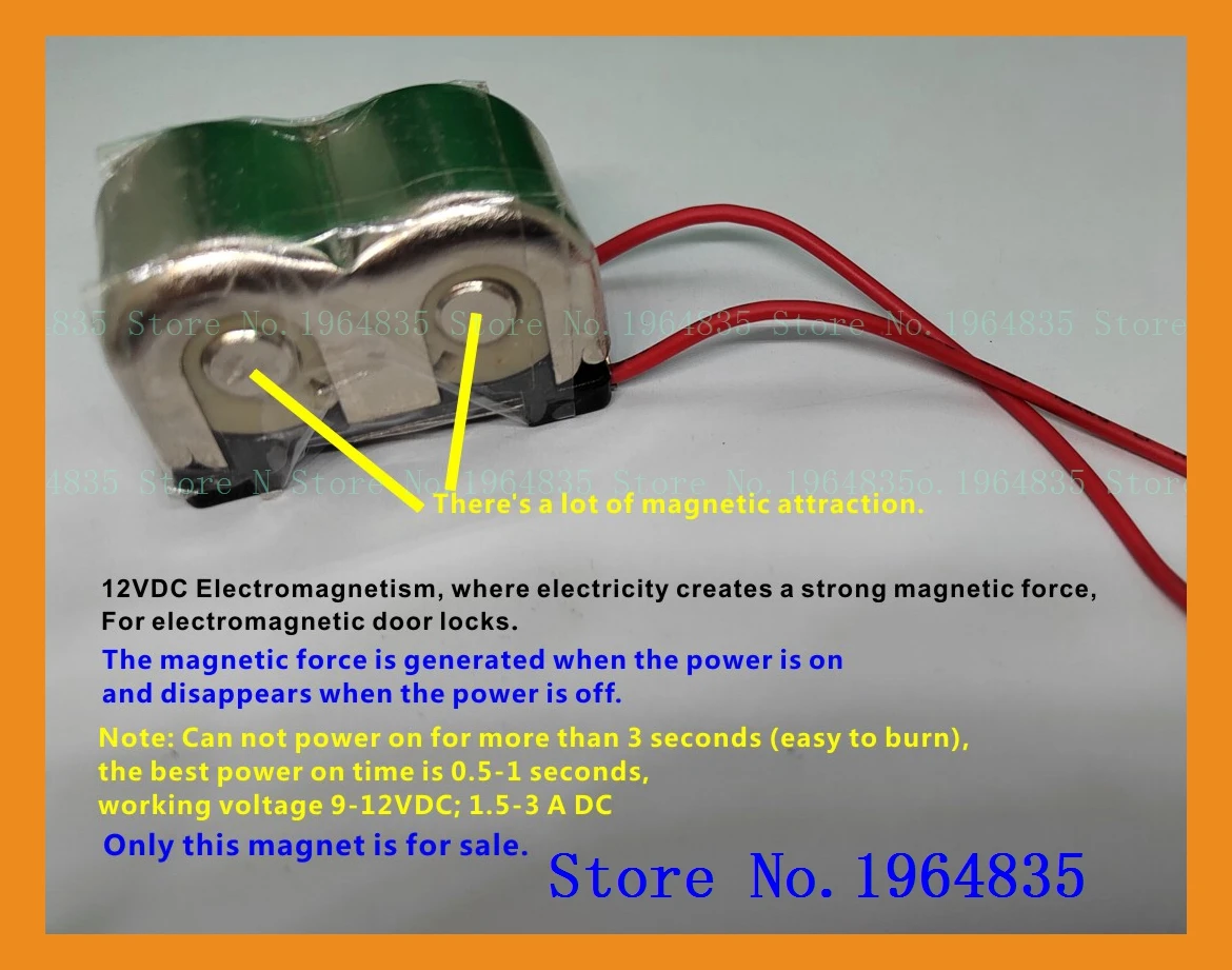 Electromagnetism, where electricity creates a strong magnetic force,For electromagnetic door locks 12VDC