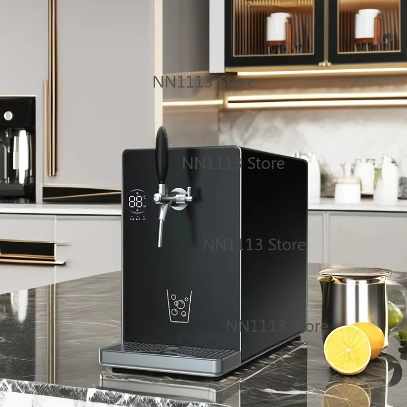 

Electric Stainless Steel Water Maker Big Flow Sparkling Chilled Soda Tap Household Installation Hotels Powered Plastic