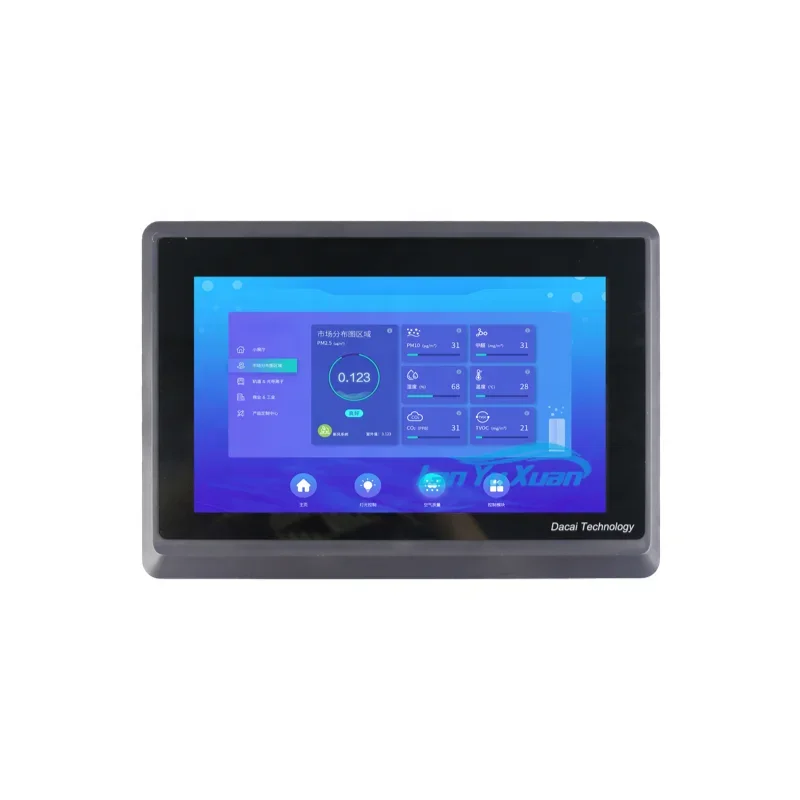 DACAI 10 Inch Display with 1024 X 600 Resolution Capacitive Touch Option TFT   Module Supports