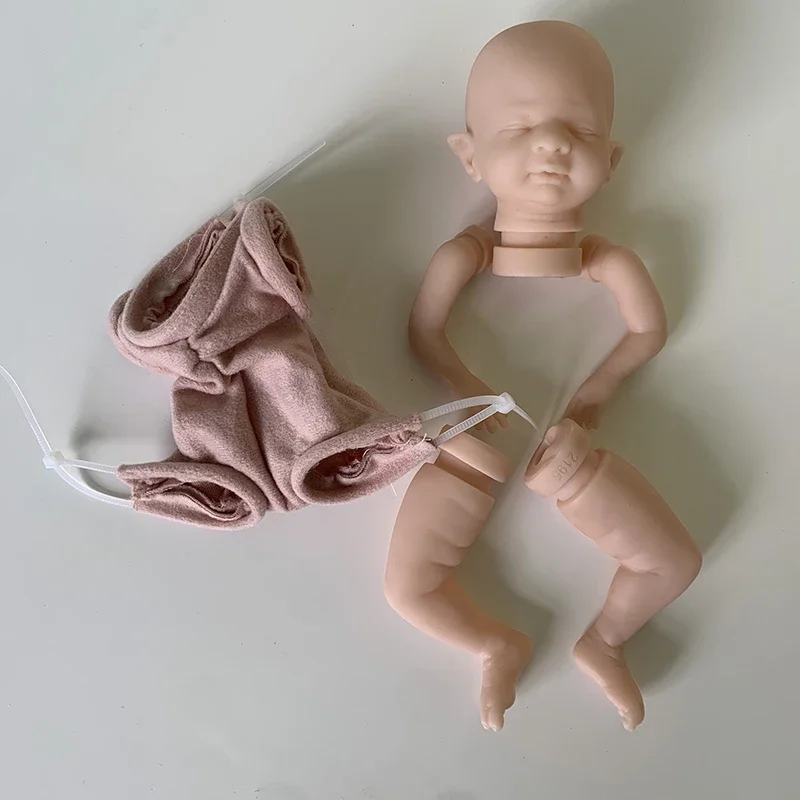 NPK 8inch Mini Reborn Doll kit Wynter Fairy Baby Handy Doll Parts with Body Fresh Color