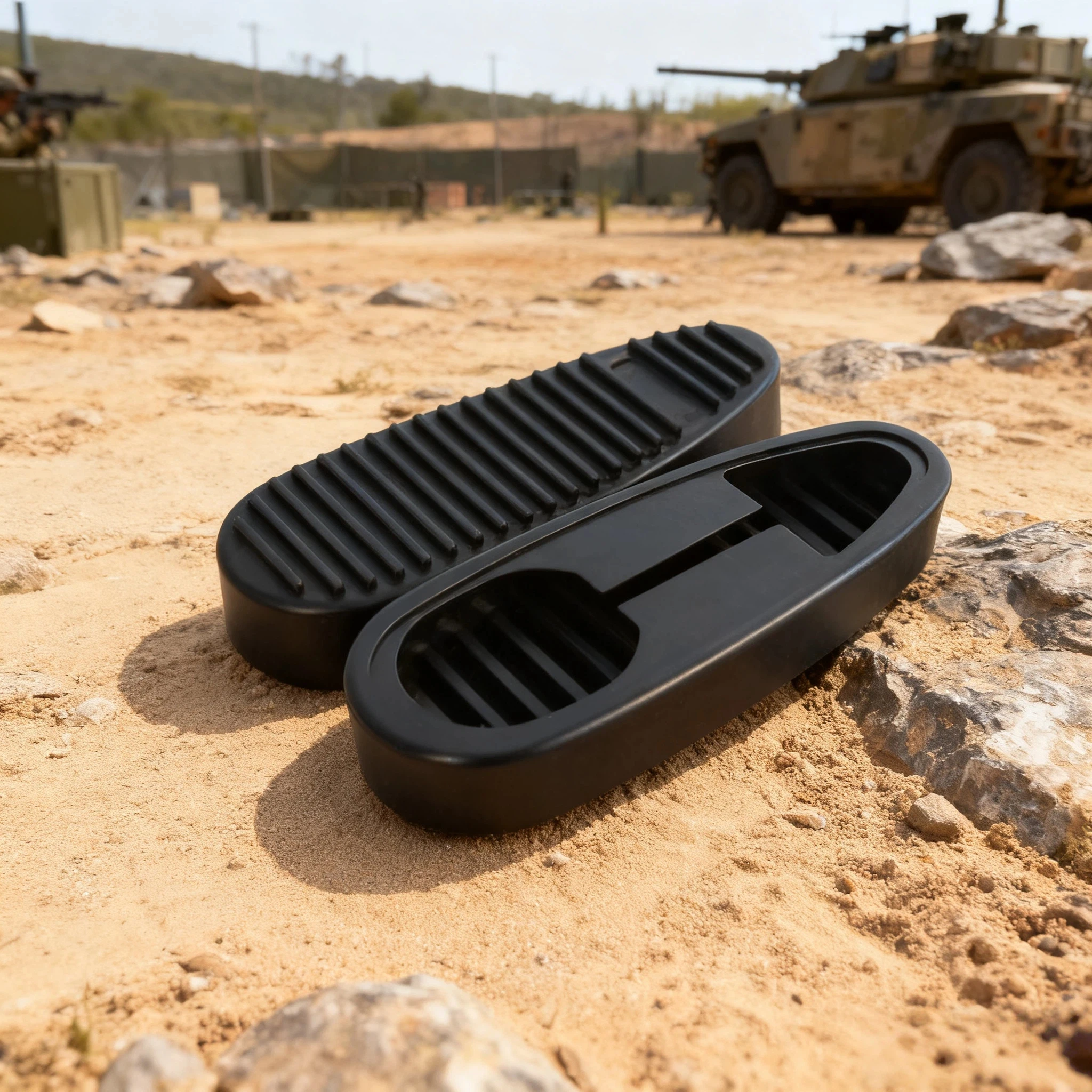 

AR Tactical Recoil Reducing Shoulder Pad - High-Density Rubber Buttpad Anti-Sweat Durable for Hunting Airsoft Shooting