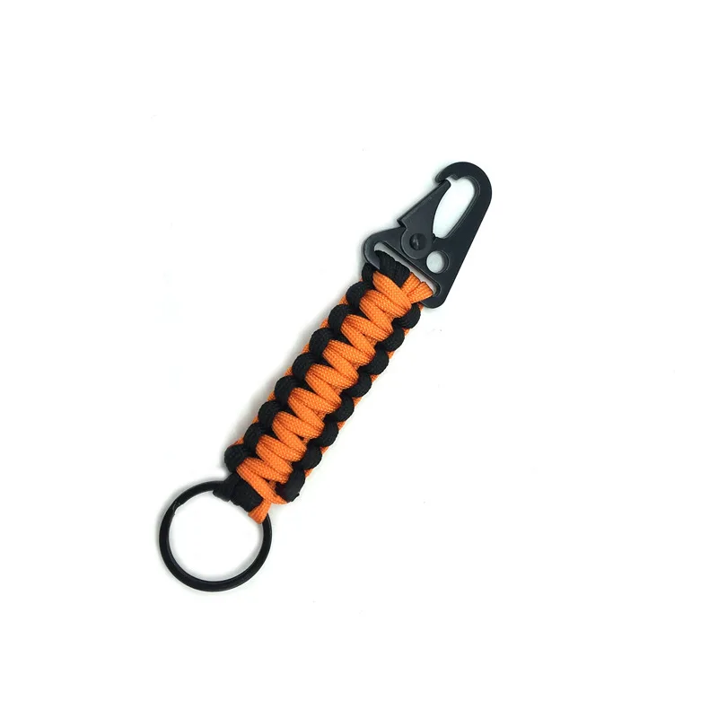 Tactical Gear Keychain para acampamento ao ar livre, Clip Belt, suporte de luva, gancho militar, Nylon Webbing