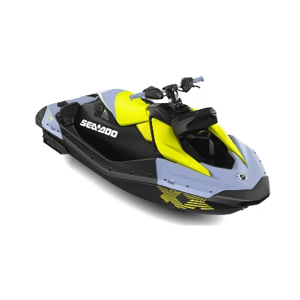 2024 new Spark Trixx 2 or above 90 horsepower water motorboat for Steam blue and  neon yellow