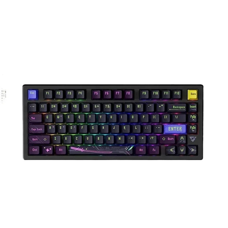 VGN ATK rs7pro keyboard magnetic switch aluminium alloy 8000Hz 75% wired RGB custom hot swap game keyboards win/desktop