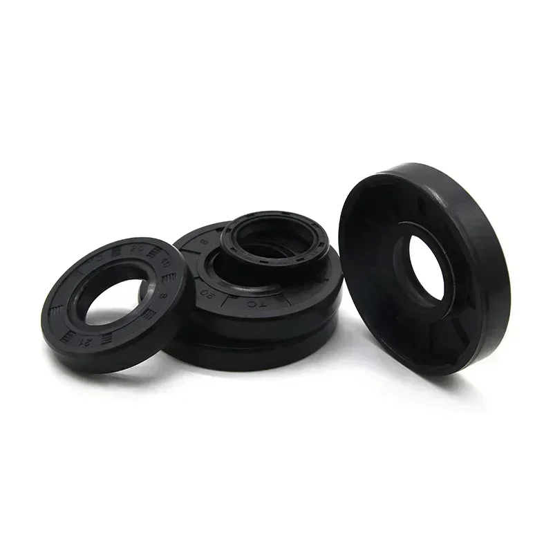 2/5pcs NBR Oil Seals ID 20mm TC-20/27/28/30/32/34/35/37/38/40/42/45/47/50*5/6/7/8/10/12mm Nitrile Rubber Shaft Gasket Black