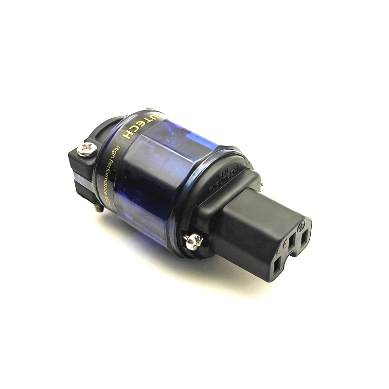 Japan Imported  FURUTECH FI-11-N1(R) Copper Rhodium-Plated Platinum US Fever Audio Power Plug HIFI AC Connector IEC 15A/125V