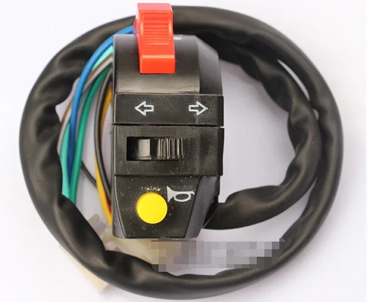 

For ATV Motocross accessories small size high season the Bulls three functional headlights turn signal horn switch
