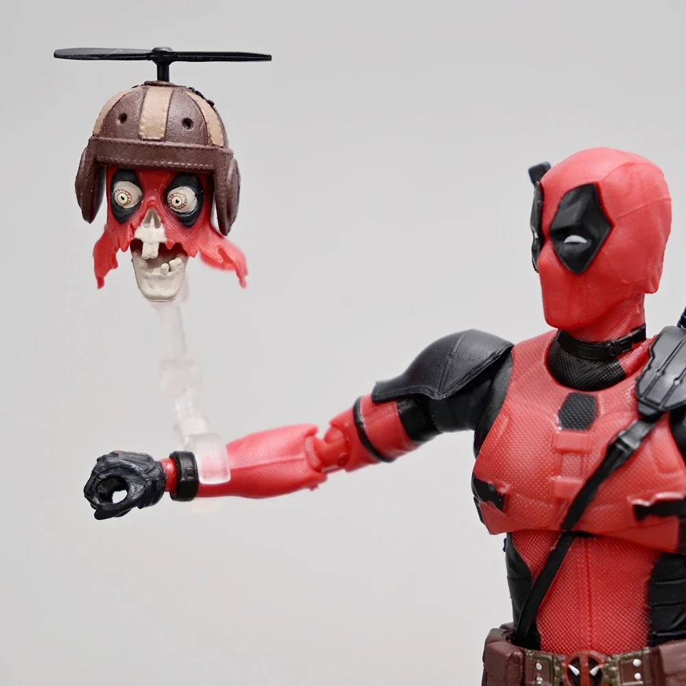 SHF Deadpool 3 عمل الشكل فيلم X-Men واد وينستون ويلسون أرقام مشتركة المنقولة نموذج جمع تزيين نسخة صنع في الصين #5