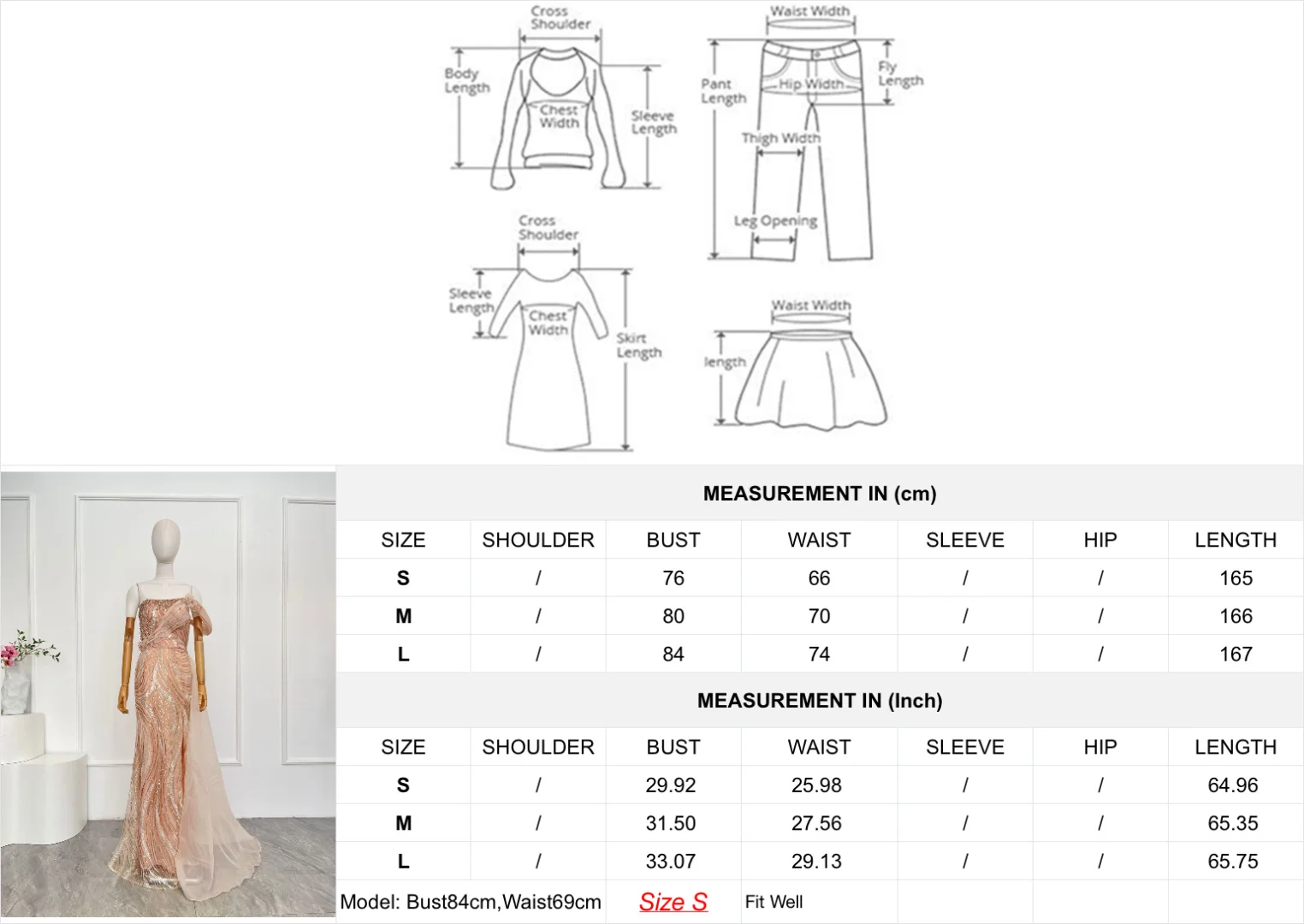 Abiti lunghi a tubo senza schienale con perline e paillettes rosa polvere per la festa 2025 Nuovo design
