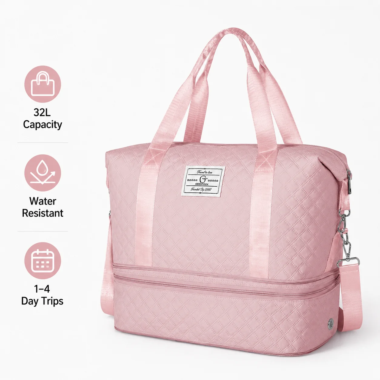 Buylor Large Expandable Travel - Women Bags Pk recension och pris
