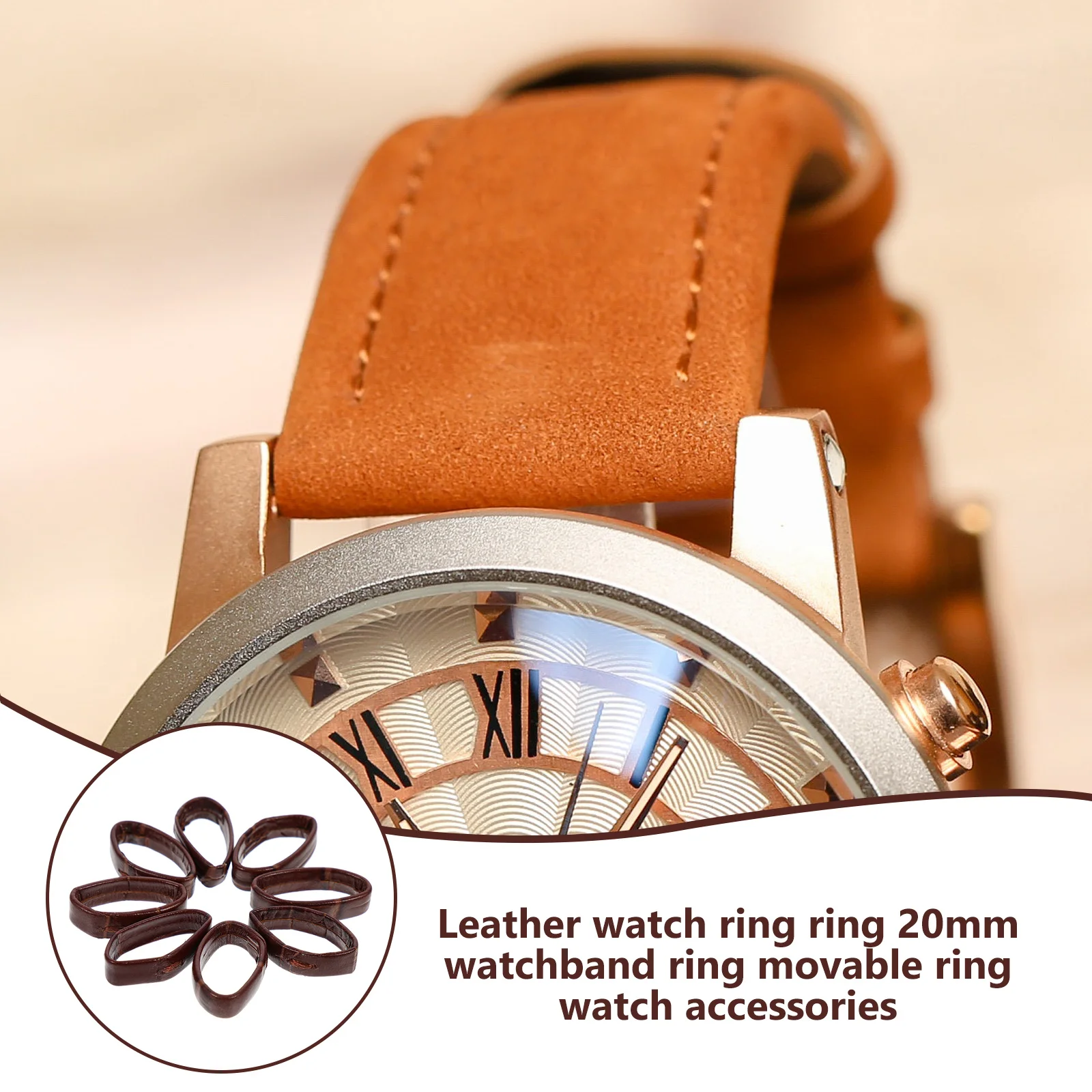 

10Pcs Premium Watch Band Holder Strong Secure Fit Lightweight Comfortable Wear Long-Lasting Watch Replacement