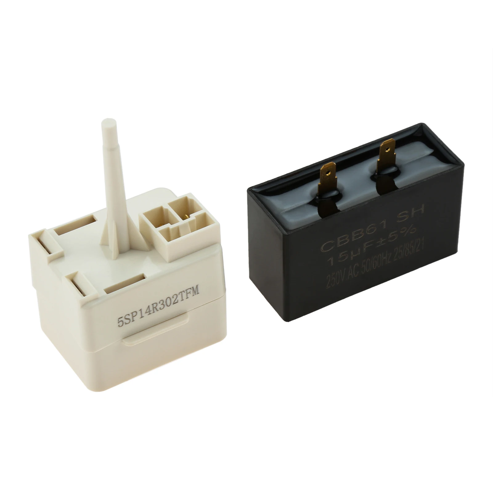 W10613606 реле пуска компрессора и конденсатор подходит для джакузи, Kenmore, Jenn Air Maytag запасная часть #67003186 67003764