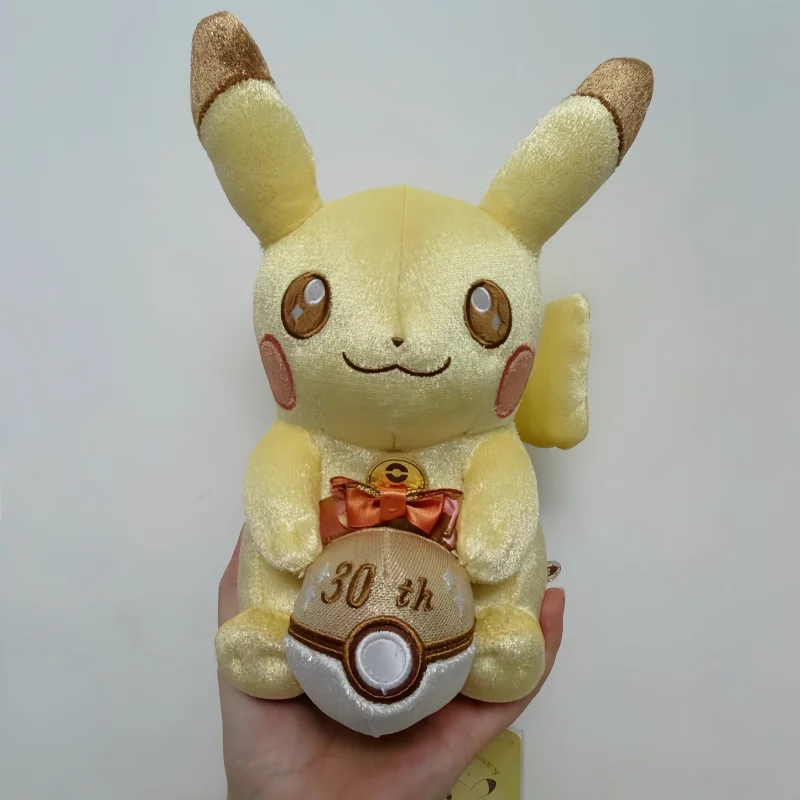 

В наличии: Плюшевый брелок Покемон к 30-летию, коллекционная аниме-фигурка, классическая серия подарков, сувениры